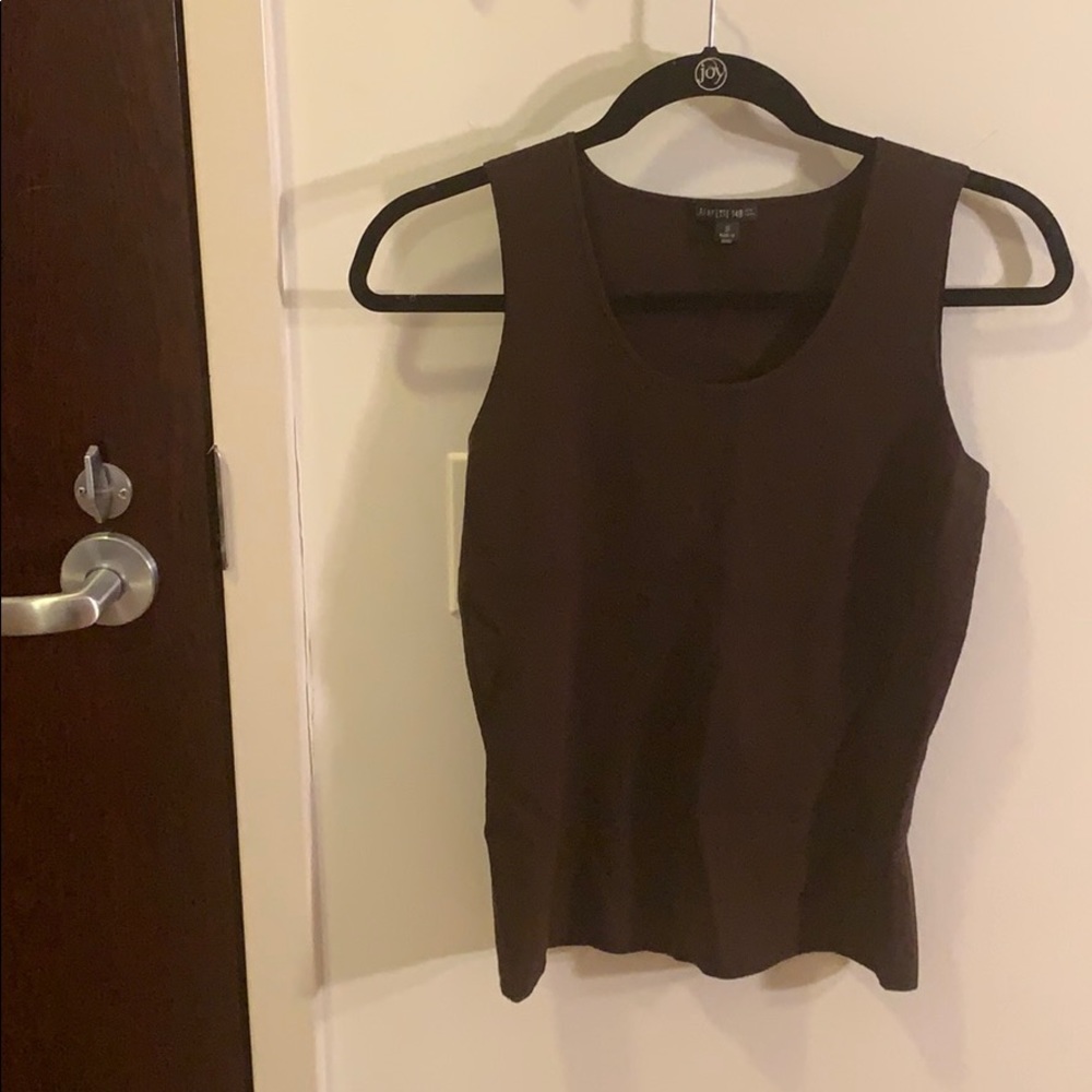 Brown tang too by Lafayette 148
